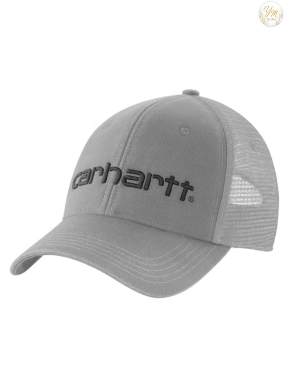 Carhartt Men's Canvas Mesh-Back Logo Graphic Baseball Cap